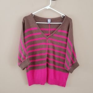 jcp Cropped V-Neck Sweater